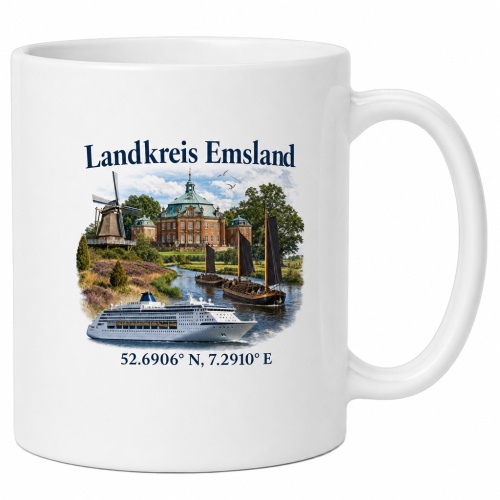 Tasse »Landkreis Emsland«