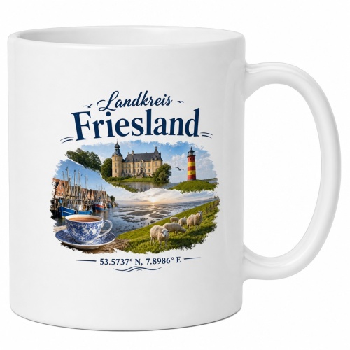 Tasse »Landkreis Friesland«