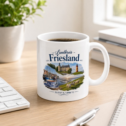 Tasse »Landkreis Friesland«