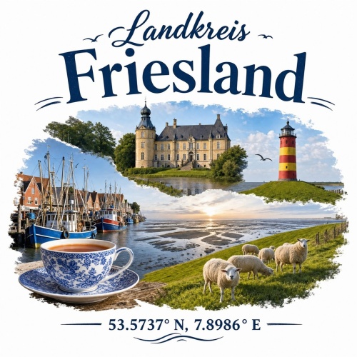 Tasse »Landkreis Friesland«