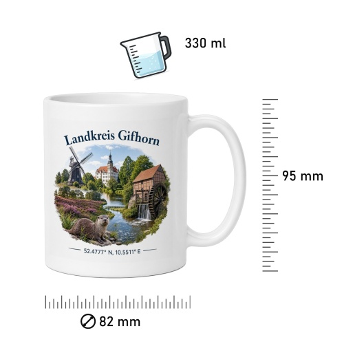 Tasse »Landkreis Gifhorn«