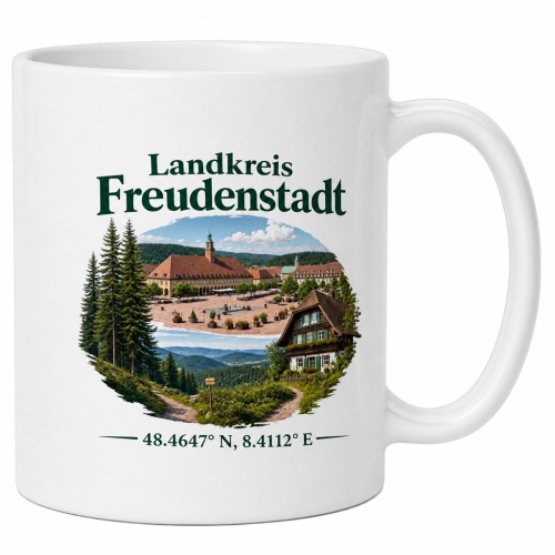 Tasse »Landkreis Freudenstadt«