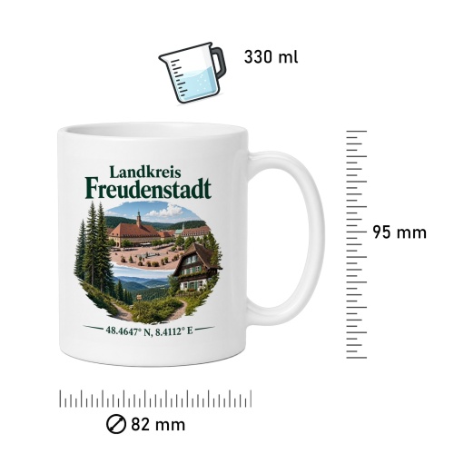 Tasse »Landkreis Freudenstadt«