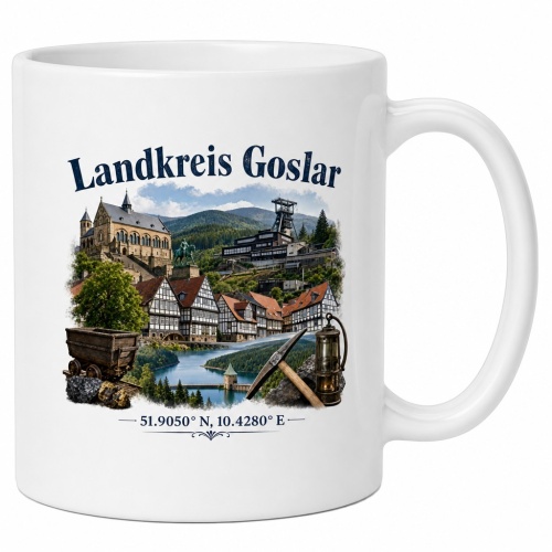 Tasse »Landkreis Goslar«