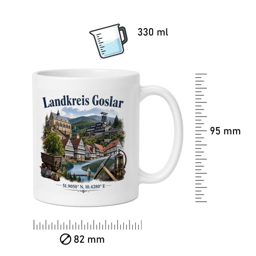 Tasse »Landkreis Goslar«