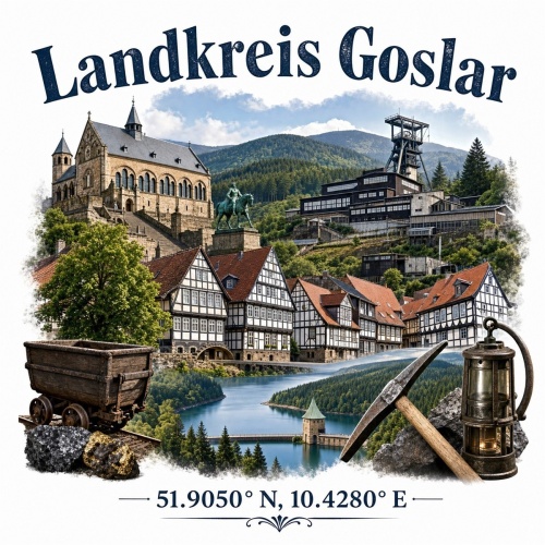 Tasse »Landkreis Goslar«