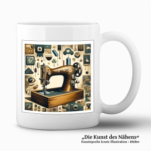 Tasse "Die Kunst des Nähens - Iconic...