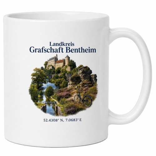 Tasse »Landkreis Grafschaft Bentheim«