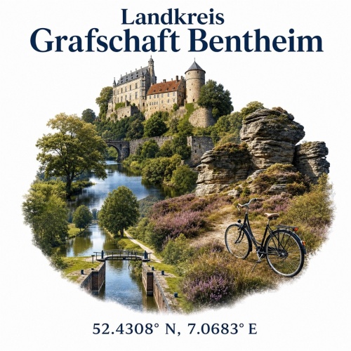 Tasse »Landkreis Grafschaft Bentheim«