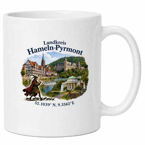 Tasse »Landkreis Hameln-Pyrmont«