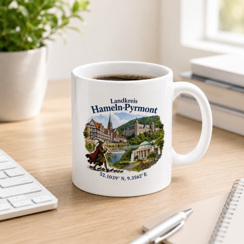 Tasse »Landkreis Hameln-Pyrmont«