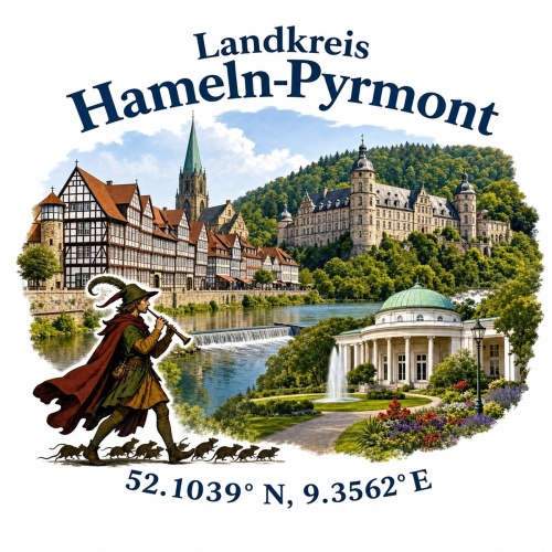 Tasse »Landkreis Hameln-Pyrmont«
