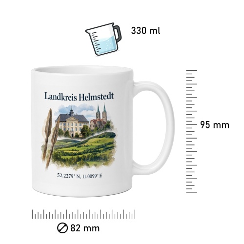 Tasse »Landkreis Helmstedt«