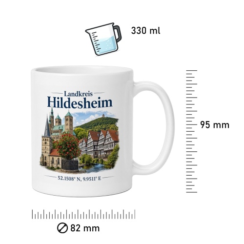 Tasse »Landkreis Hildesheim«