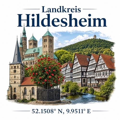 Tasse »Landkreis Hildesheim«