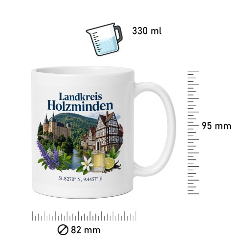 Tasse »Landkreis Holzminden«