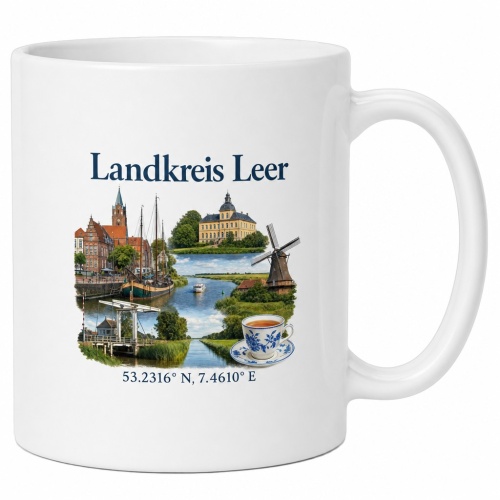 Tasse »Landkreis Leer«