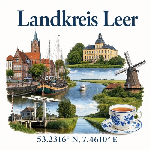 Tasse »Landkreis Leer«