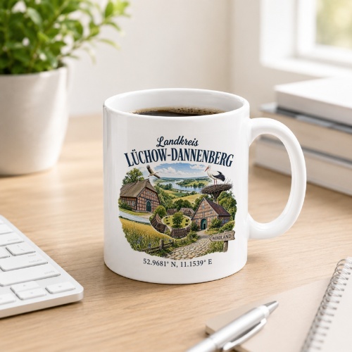 Tasse »Landkreis Lüchow-Dannenberg«