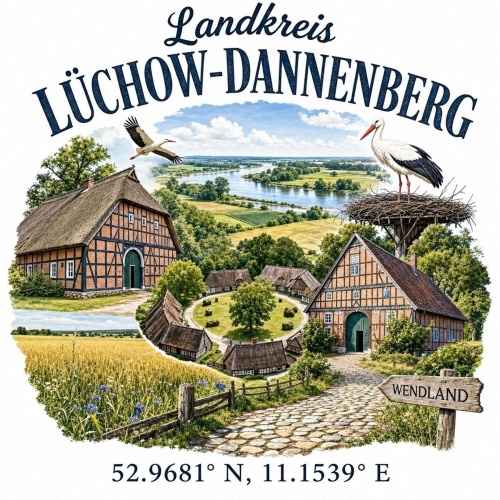 Tasse »Landkreis Lüchow-Dannenberg«