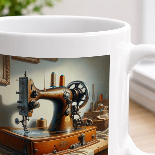 Tasse »Die Kunst des Nähens - Naturalismus«