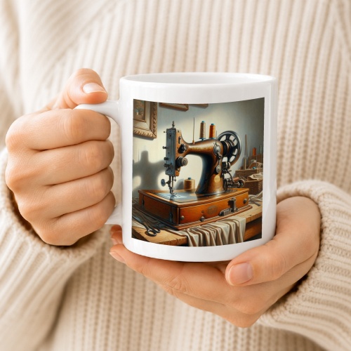 Tasse »Die Kunst des Nähens - Naturalismus«