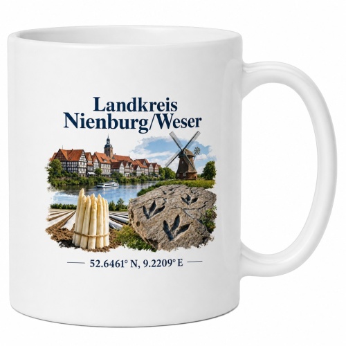 Tasse »Landkreis Nienburg/Weser«