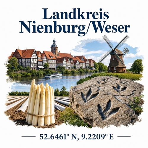 Tasse »Landkreis Nienburg/Weser«