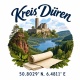 Tasse »Kreis Düren – Burg und See«