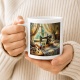 Tasse »Die Kunst des Nähens - Impressionismus«
