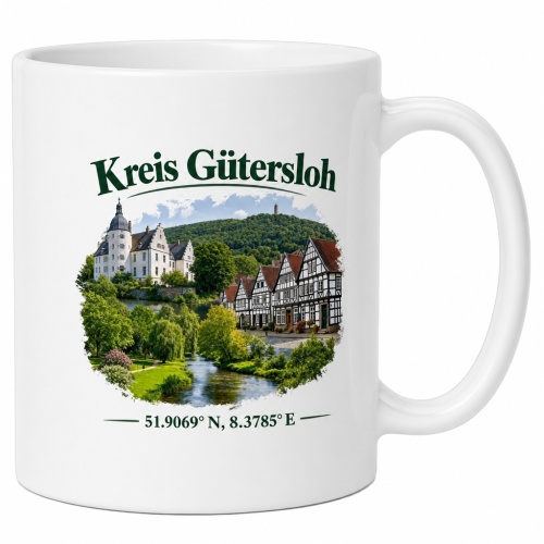Tasse »Kreis Gütersloh«
