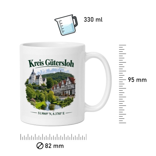 Tasse »Kreis Gütersloh«