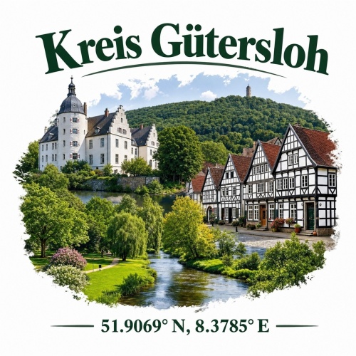 Tasse »Kreis Gütersloh«