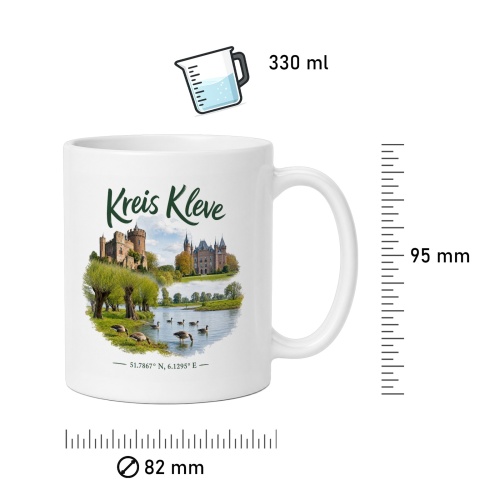 Tasse »Kreis Kleve«