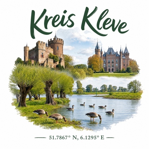 Tasse »Kreis Kleve«