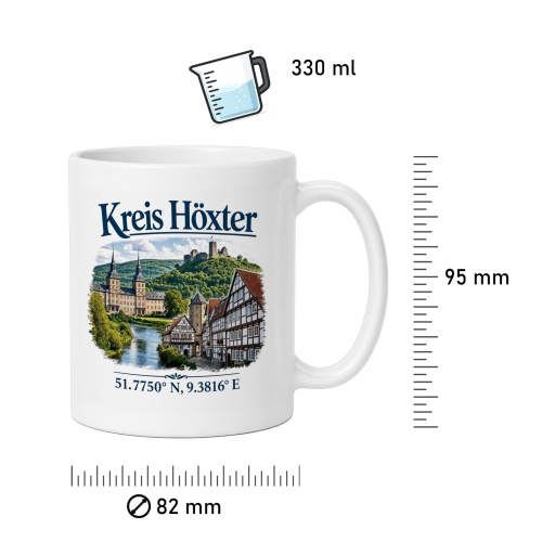 Tasse »Kreis Höxter«