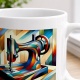 Tasse »Die Kunst des Nähens - Abstrakte Kunst«