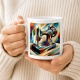 Tasse »Die Kunst des Nähens - Abstrakte Kunst«