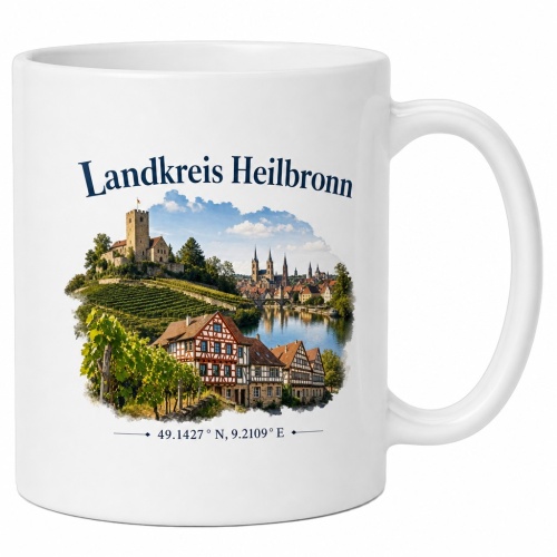 Tasse »Landkreis Heilbronn«