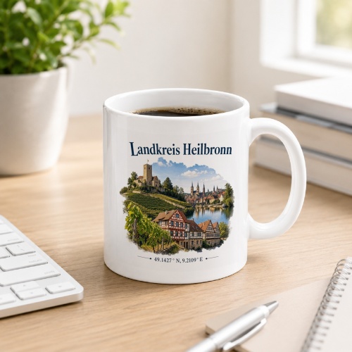 Tasse »Landkreis Heilbronn«