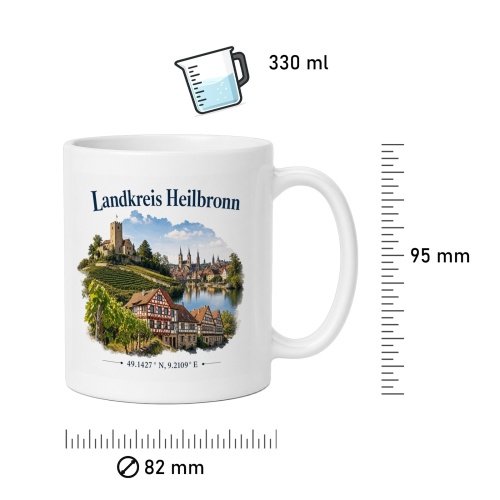 Tasse »Landkreis Heilbronn«