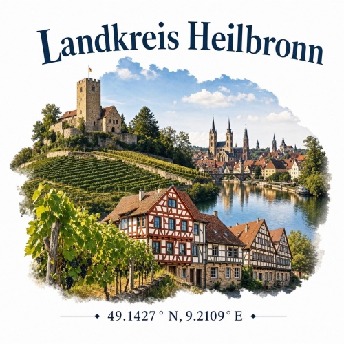 Tasse »Landkreis Heilbronn«