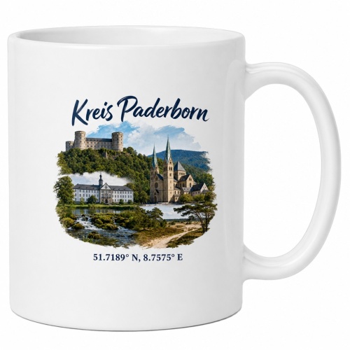 Tasse »Kreis Paderborn«