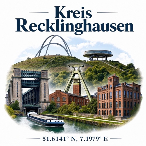 Tasse »Kreis Recklinghausen«