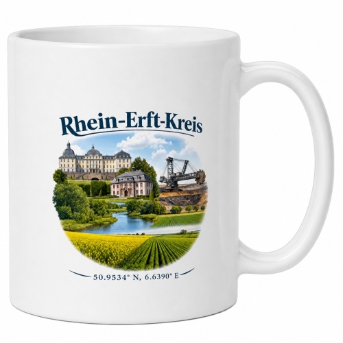 Tasse »Rhein-Erft-Kreis Panorama«