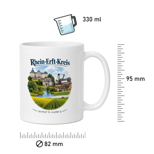 Tasse »Rhein-Erft-Kreis Panorama«