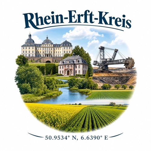Tasse »Rhein-Erft-Kreis Panorama«