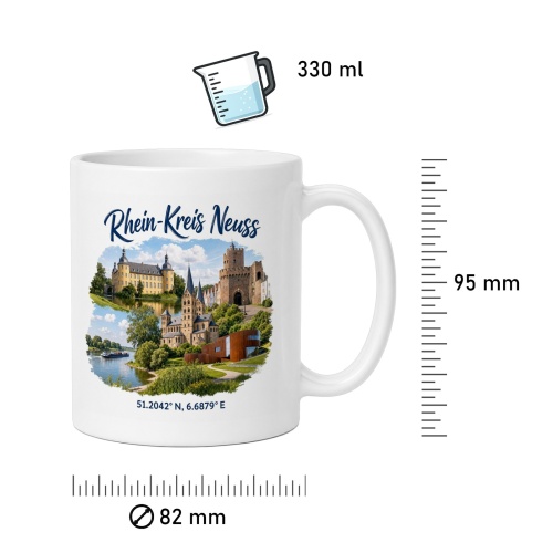 Tasse »Rhein-Kreis Neuss«