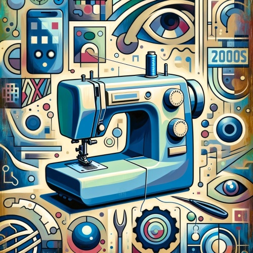 Tasse »Die Kunst des Nähens - Digital Modernism«