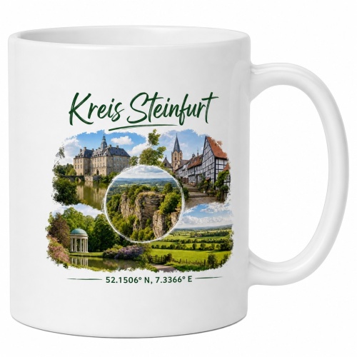 Tasse »Kreis Steinfurt«